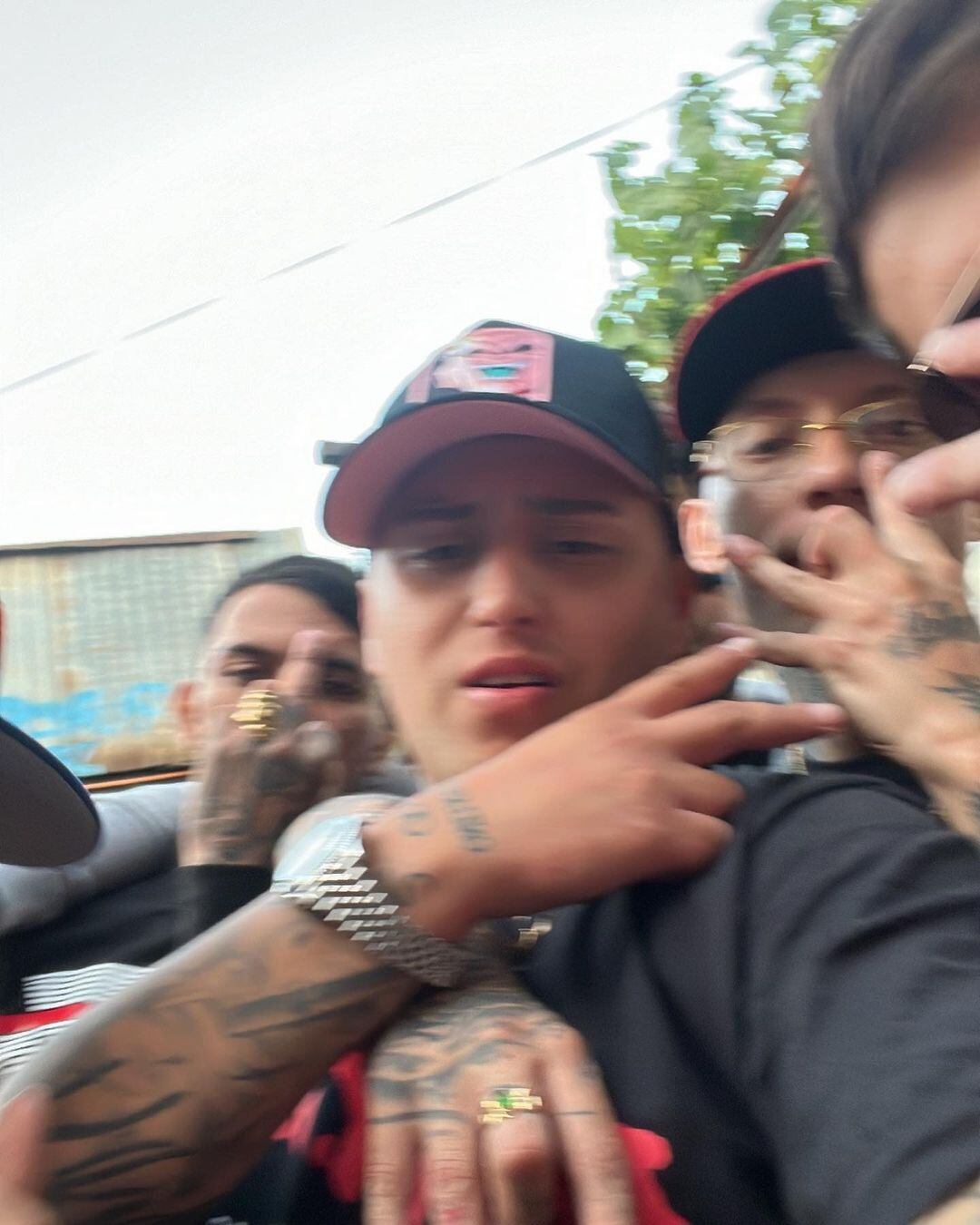 Pablo Chill-E y Galee Galee (Instagram @shishibosspaulito</a>)