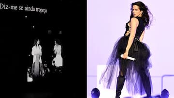 ¡Por primera vez en vivo! Rosalía canta "Memória" junto a Carminho y así sonó