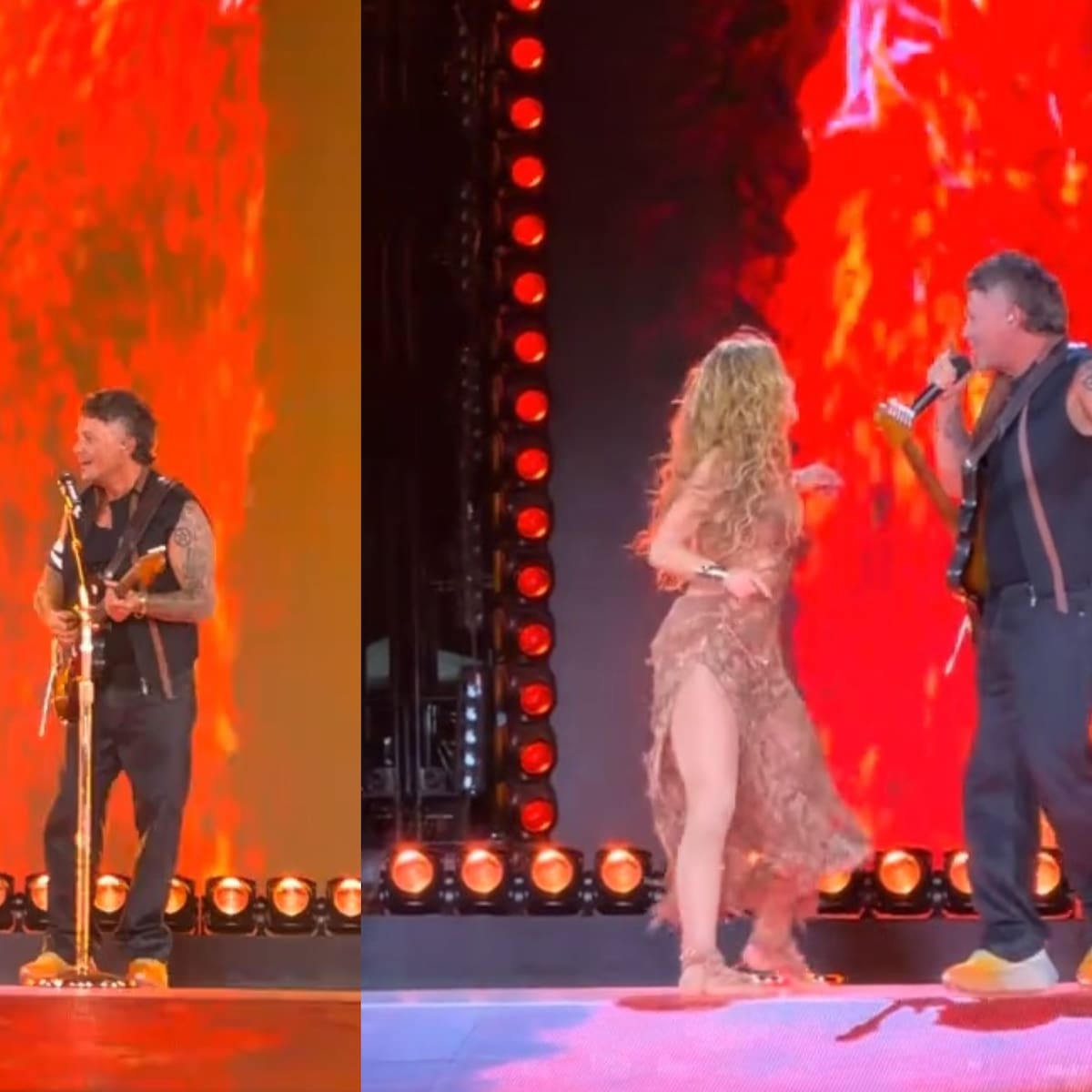 A 21 años de su estreno: Shakira y Alejandro Sanz reviven "La Tortura" en vivo