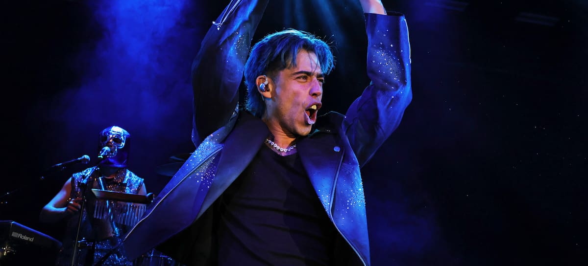 MEXICO CITY, MEXICO - MARCH 25: Singer Luck Ra performs during a concert at Luanrio del Auditorio Nacional on March 25, 2026 in Mexico City, Mexico. (Photo by Medios y Media/Getty Images)