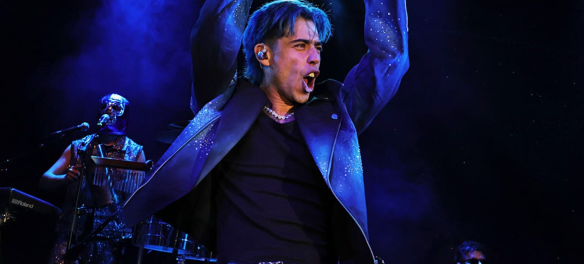 MEXICO CITY, MEXICO - MARCH 25: Singer Luck Ra performs during a concert at Luanrio del Auditorio Nacional on March 25, 2026 in Mexico City, Mexico. (Photo by Medios y Media/Getty Images)