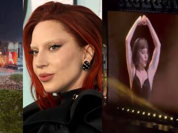 Lady Gaga atrae miles de fans durante su ensayo en Brasil antes de su concierto