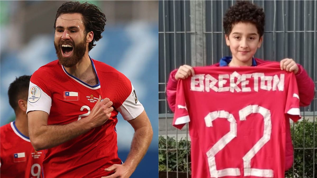 ¡Ben Brereton intercambiará su camiseta con pequeño admirador: ¡Esta fue su emotiva reacción!