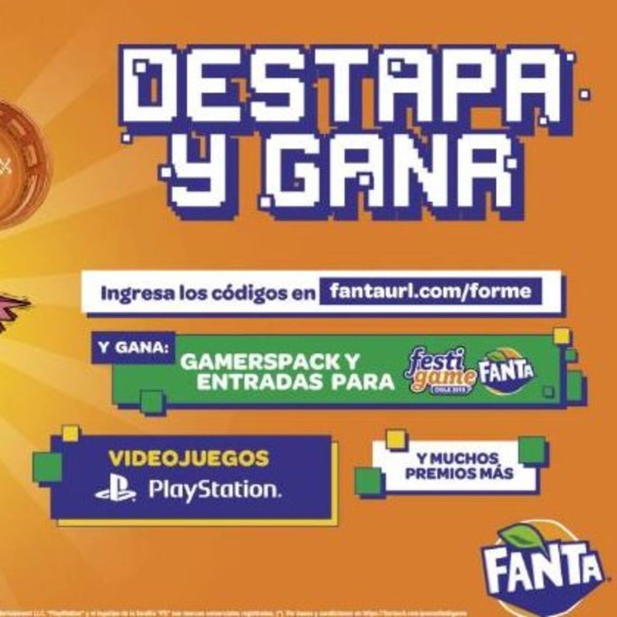 ¡Destapa y podrás ganar con Fanta!