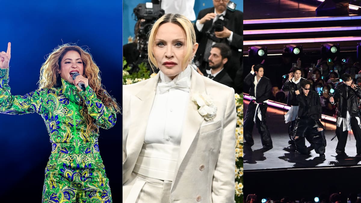 Shakira, Madonna y BTS estarán presentes en el Mundial 2026