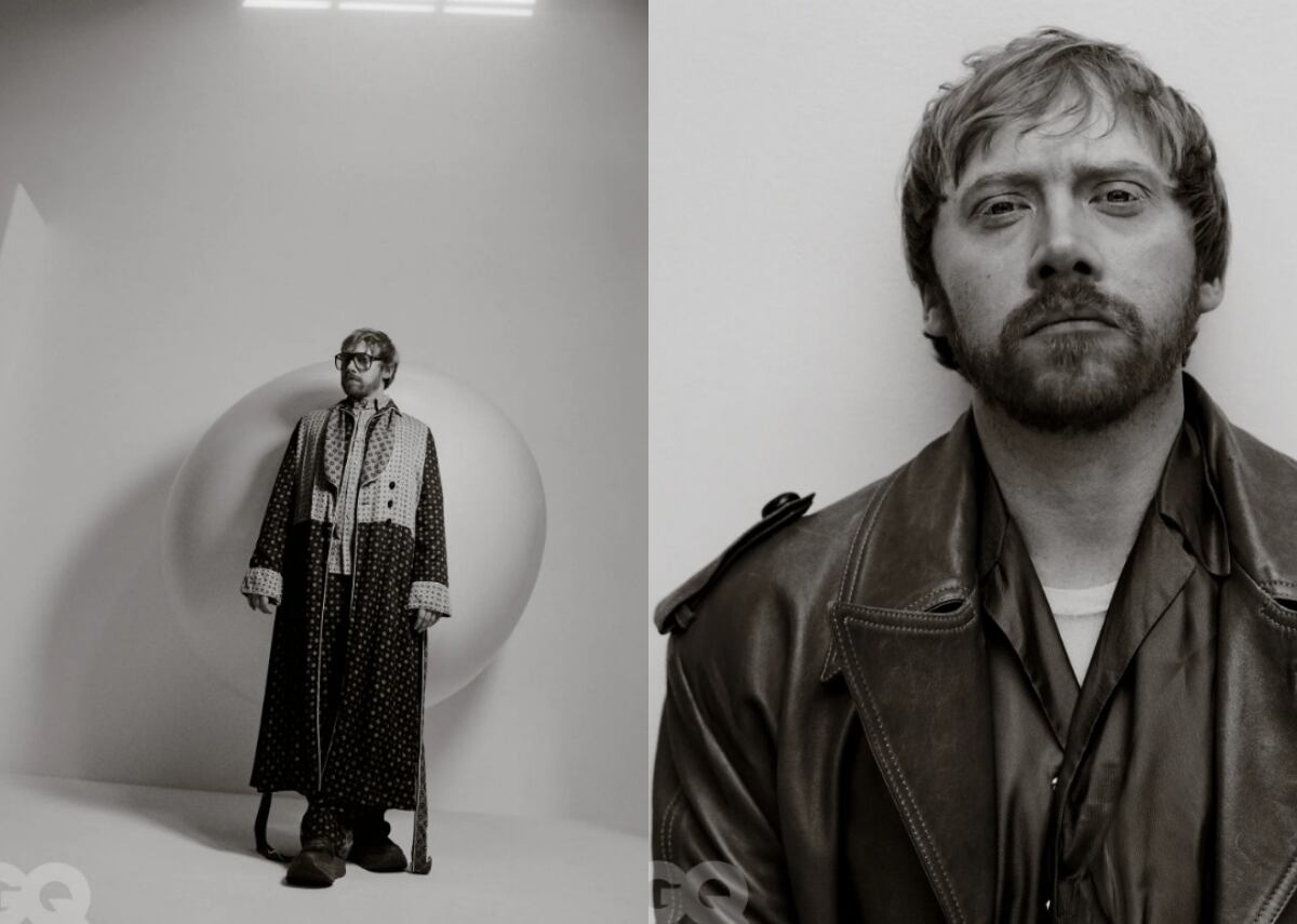 Ruper Grint para GQ Maganize