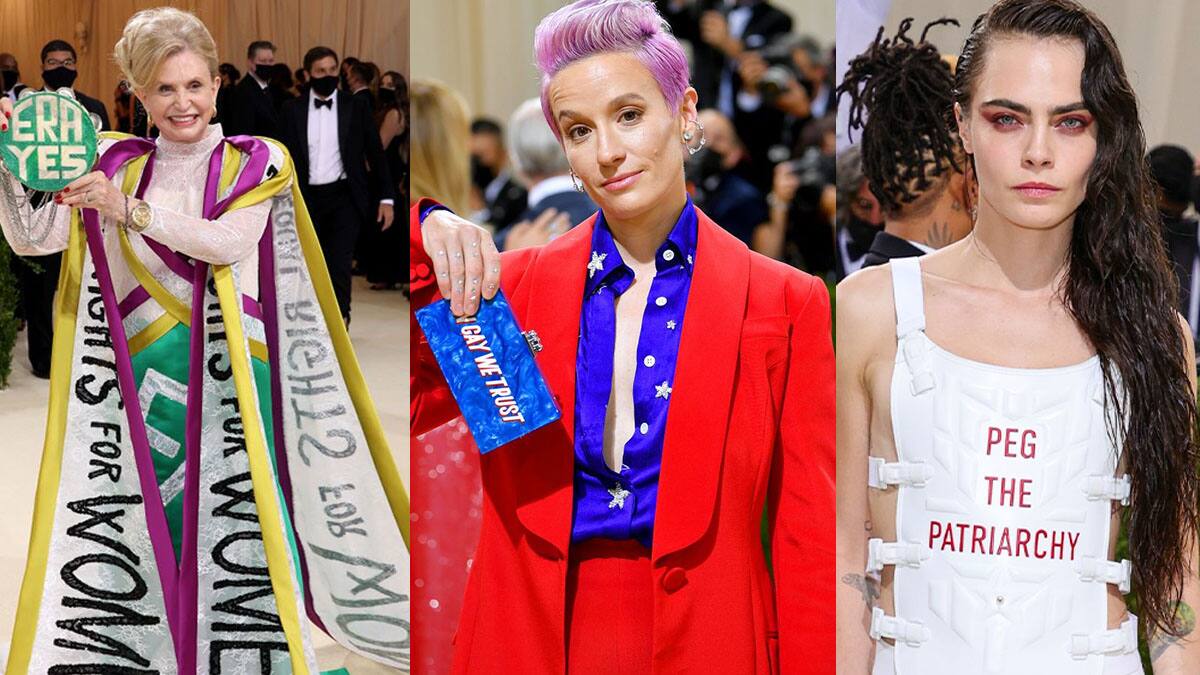 Moda y contenido: Revisa los looks con mensajes sociales en la MET Gala 2021