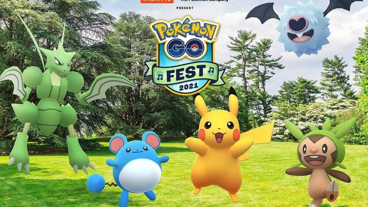 Conoce las fechas y detalles del nuevo Pokémon Go Fest 2021