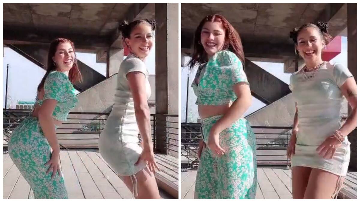 ¡Amadas! Denise Rosenthal la rompe en TikTok bailando junto a Mafe Bertero