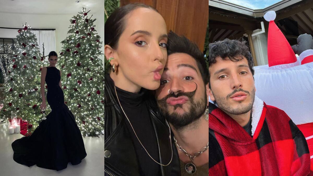 Así fue la Navidad de Dua Lipa, Sebastián Yatra y otras celebridades
