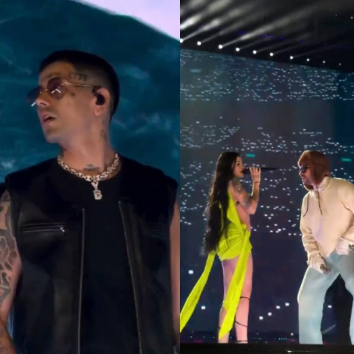 "Es una loca...": Bad Bunny invita a Khea, Duki y a Cazzu a su show en Argentina y revive icónico hit del 2017