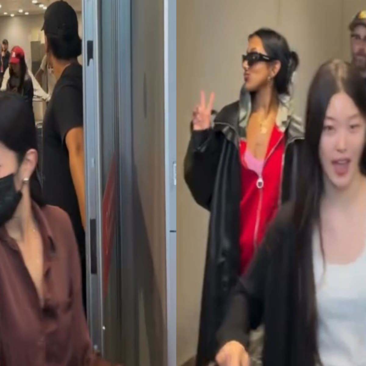 ¡KATSEYE ya está en Chile!: Así fue la llegada del grupo al país a horas de su show en el Lollapalooza Chile 2026