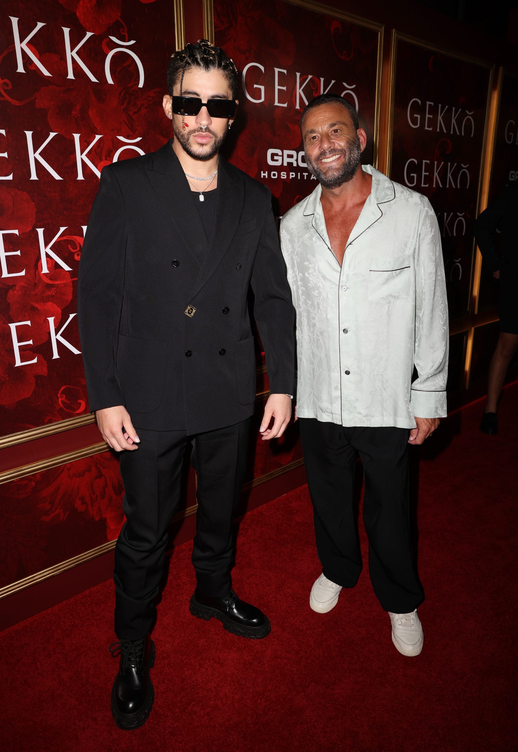 Bad Bunny y David Grutman.