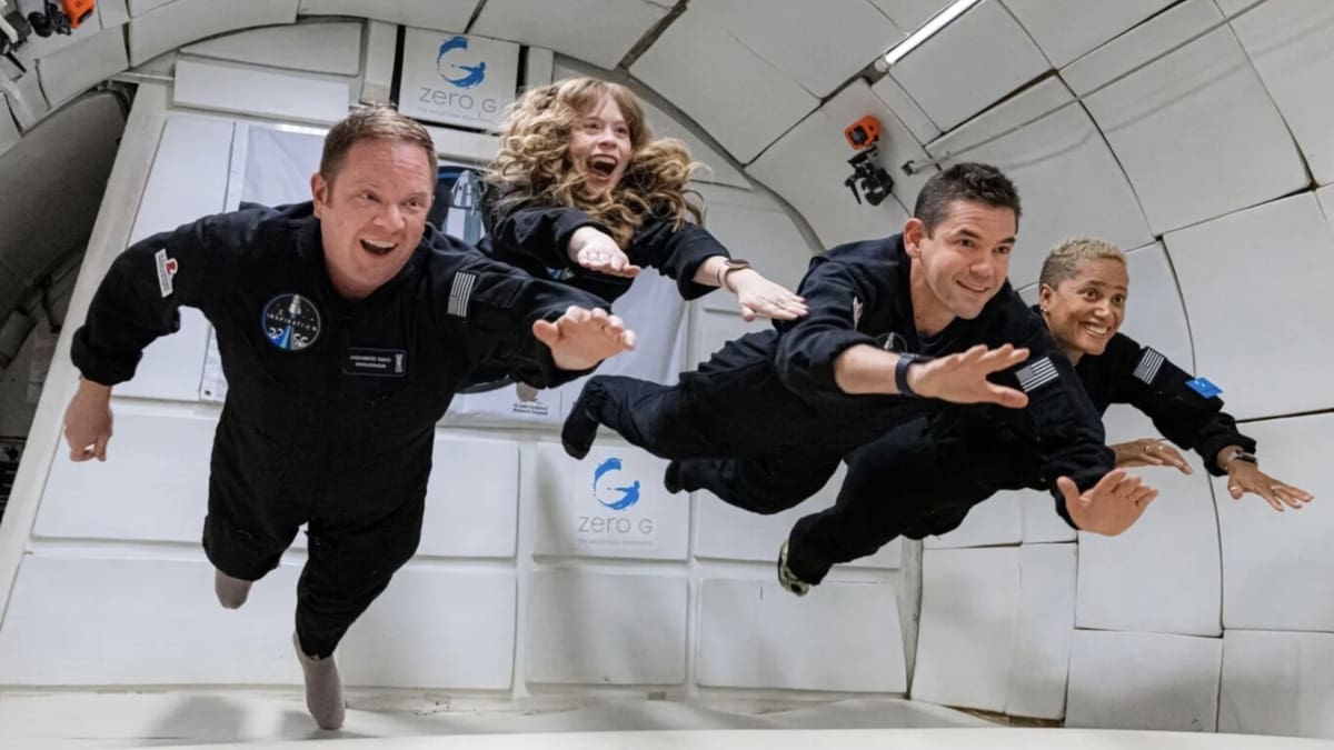 Empezó la cuenta regresiva: Netflix realizará docuserie sobre la primera misión de civiles en el espacio