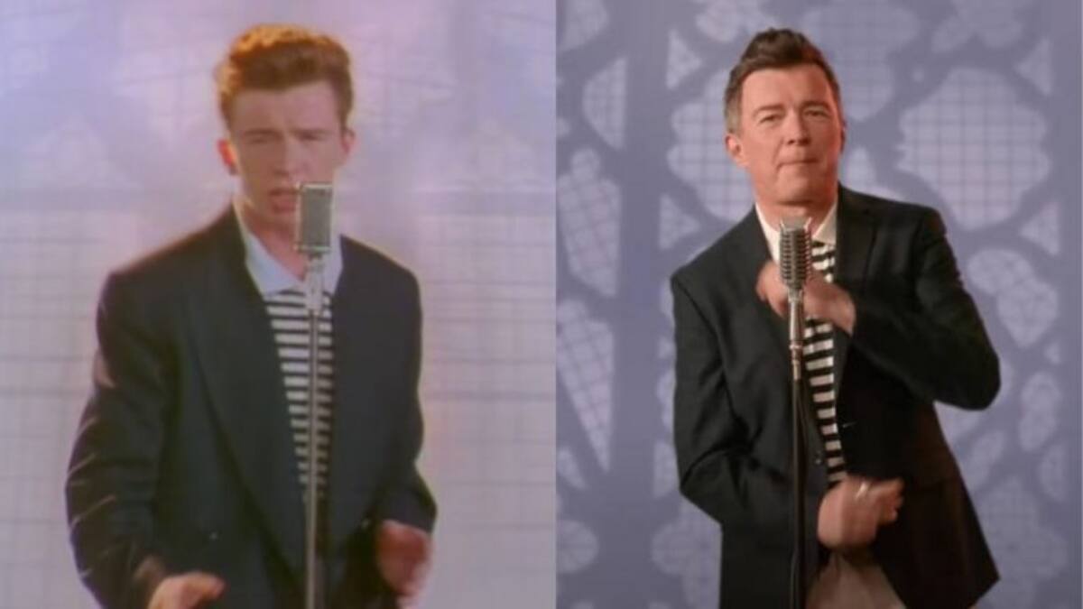 ¡Besto Rick Roll! Rick Astley recreó el clásico video de «Never Gonna Give You Up»