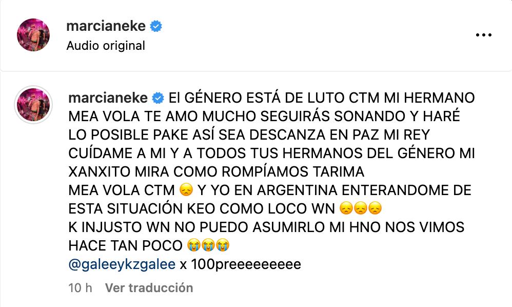 Instagram @marcianeke</a>