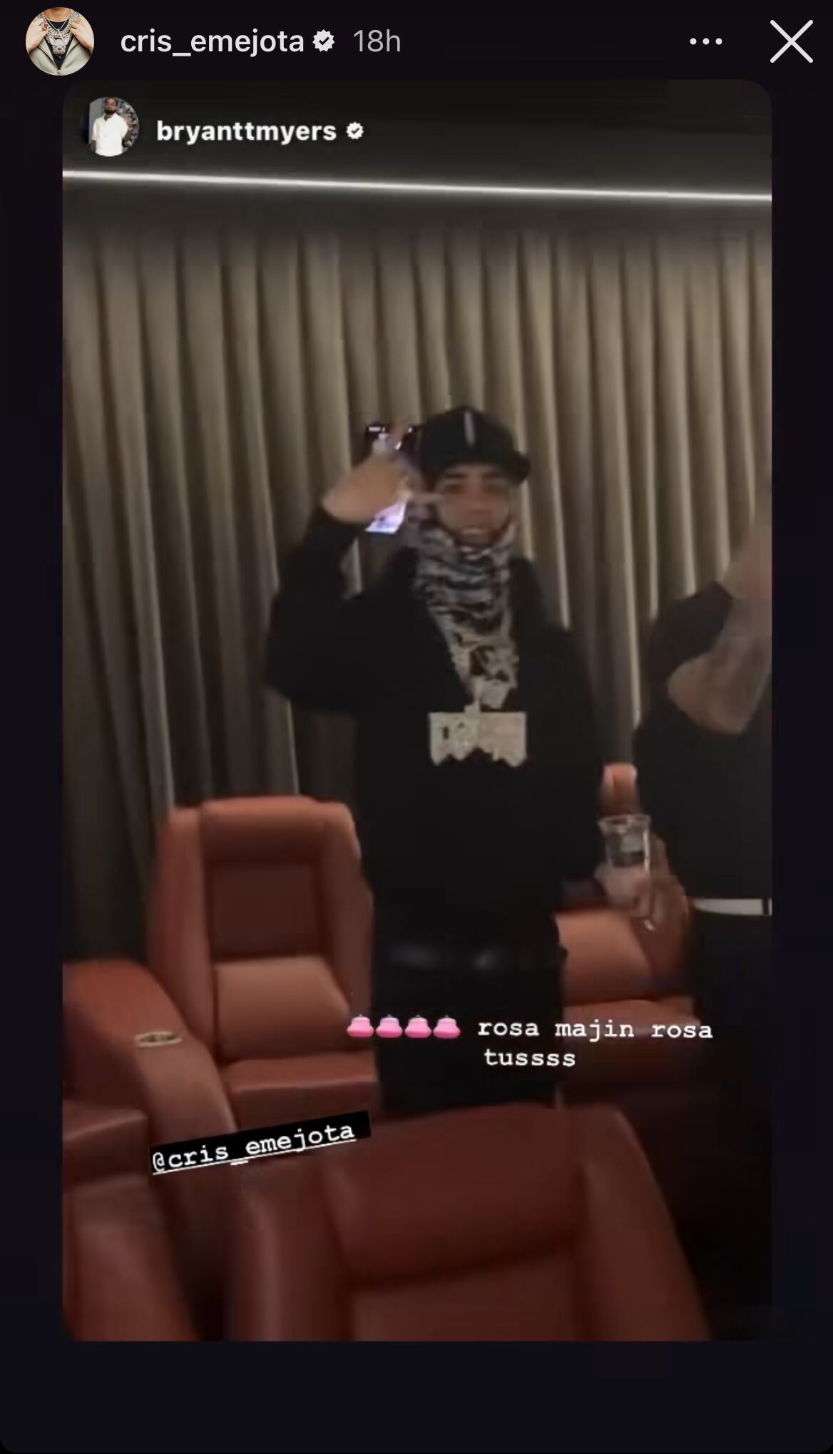 captura de @cris_emejota