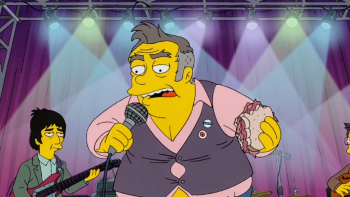 Por estas razones a Morrissey no le agradó la parodia que le hicieron en «Los Simpson»
