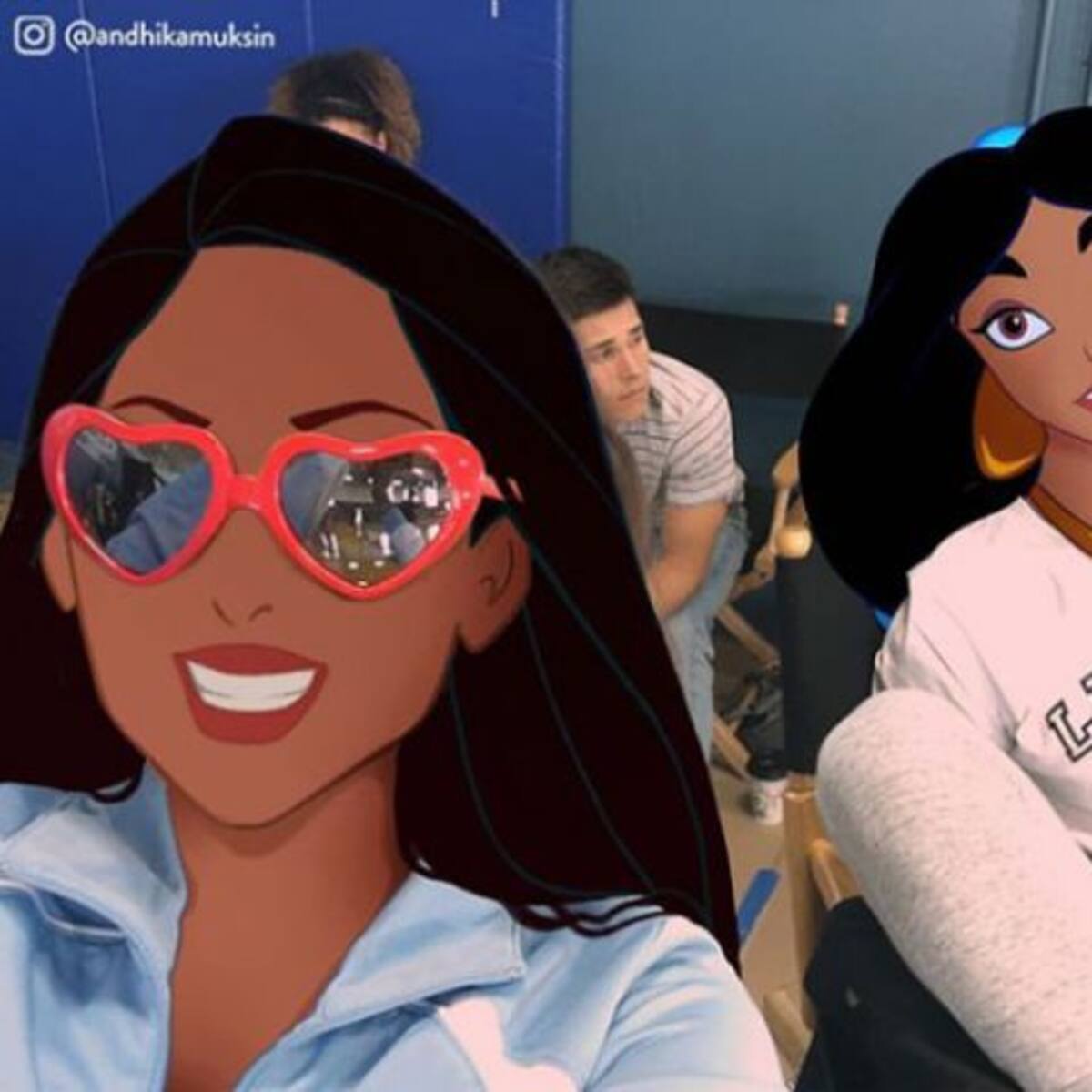 ¿Cómo se verían las princesas Disney si fueran celebridades?