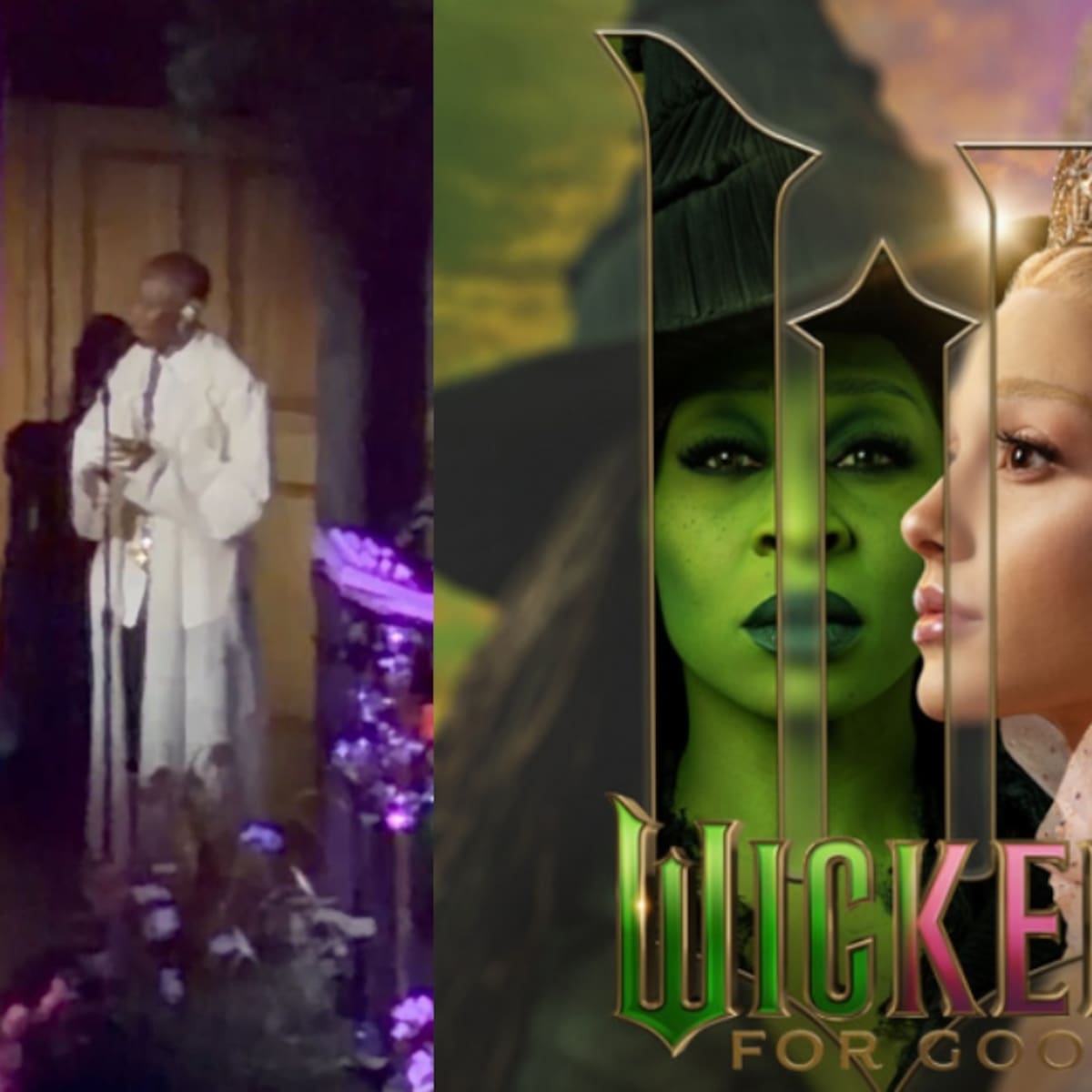 Tal como en "Wicked": Ariana Grande invita a Cynthia Erivo a revivir icónico himno de la película