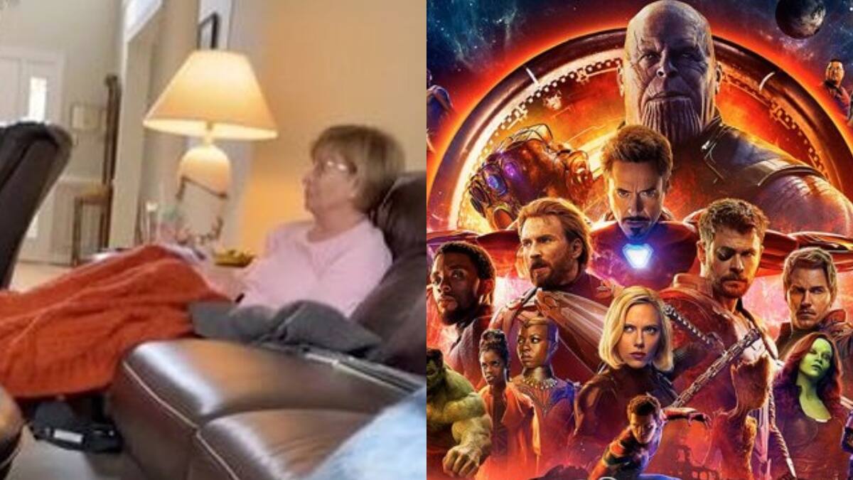 Abuelita se hace viral por tomar notas de películas de Marvel