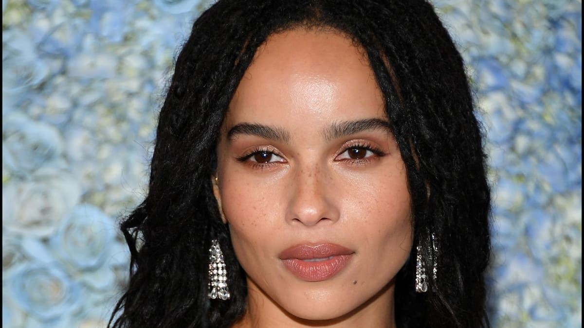 Zoë Kravitz estrenó nuevo look con el que interpretará a Catwoman