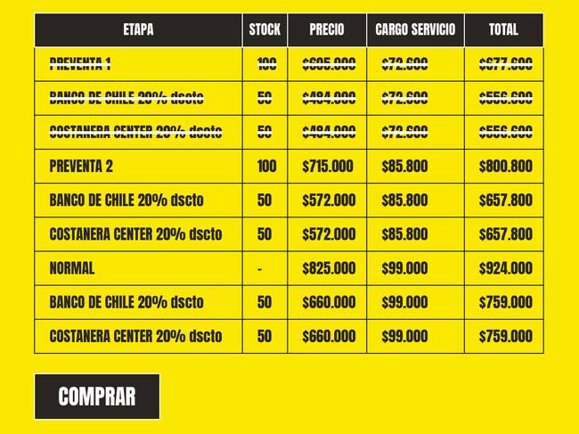 Captura de sitio web Lollapalooza.com