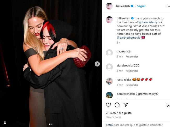 Billie Eilish Instagram