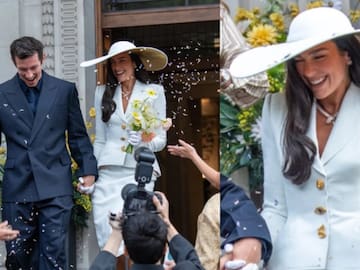 ¡Se casaron! Dua Lipa y Callum Turner dieron el "sí" en el altar en una íntima ceremonia