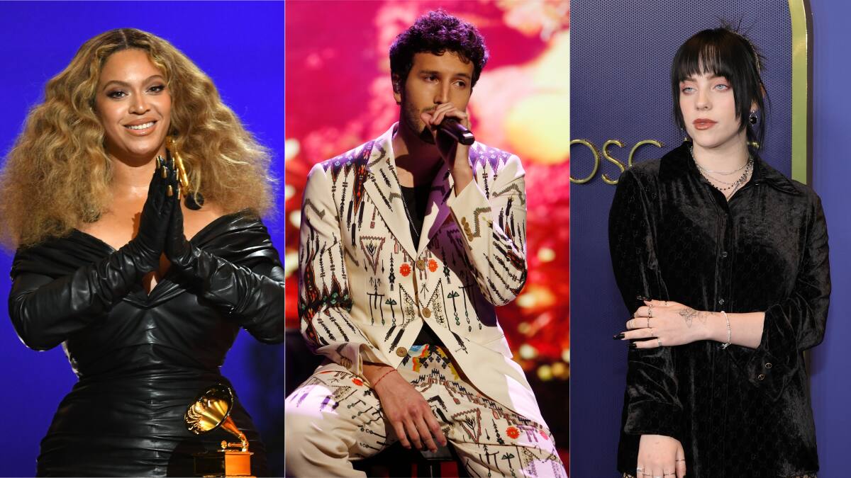Beyoncé, Sebastián Yatra y Billie Eilish se presentarán en los Premios Oscar 2022