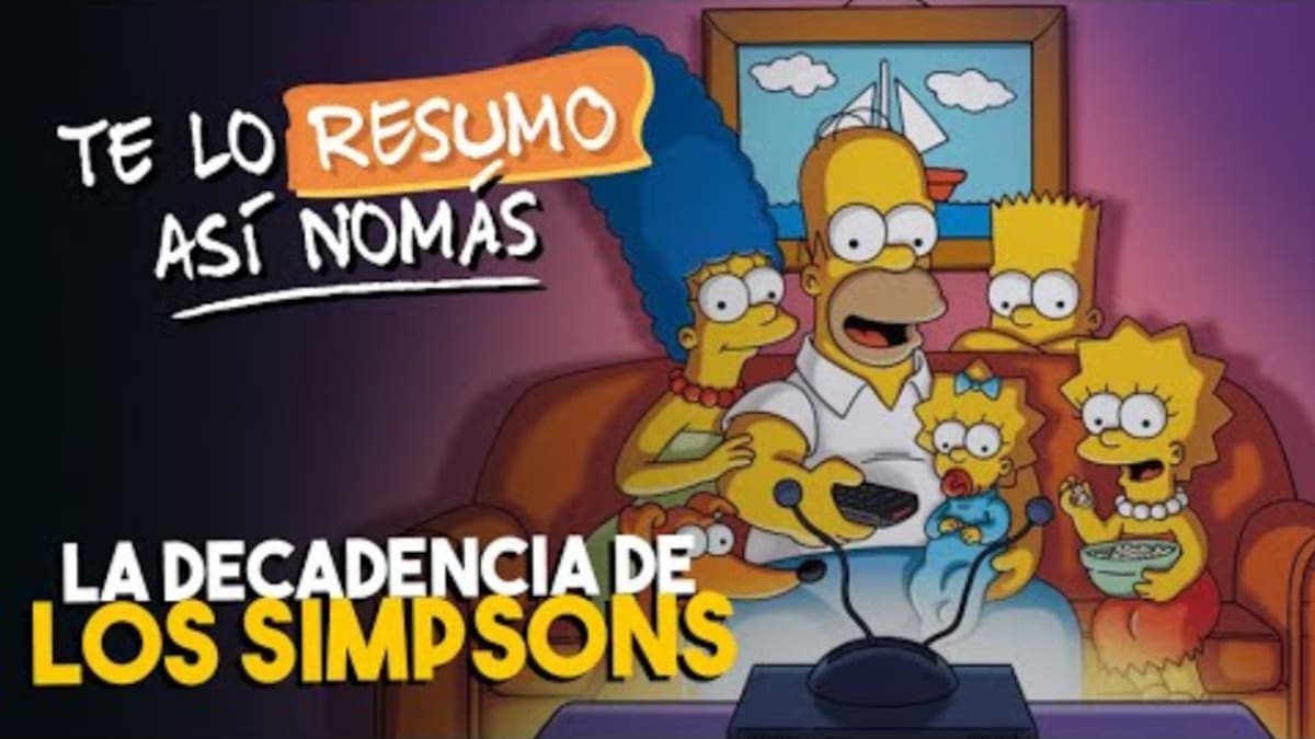 «TeLoResumo» analiza cuándo llegó la decadencia de «Los Simpson»