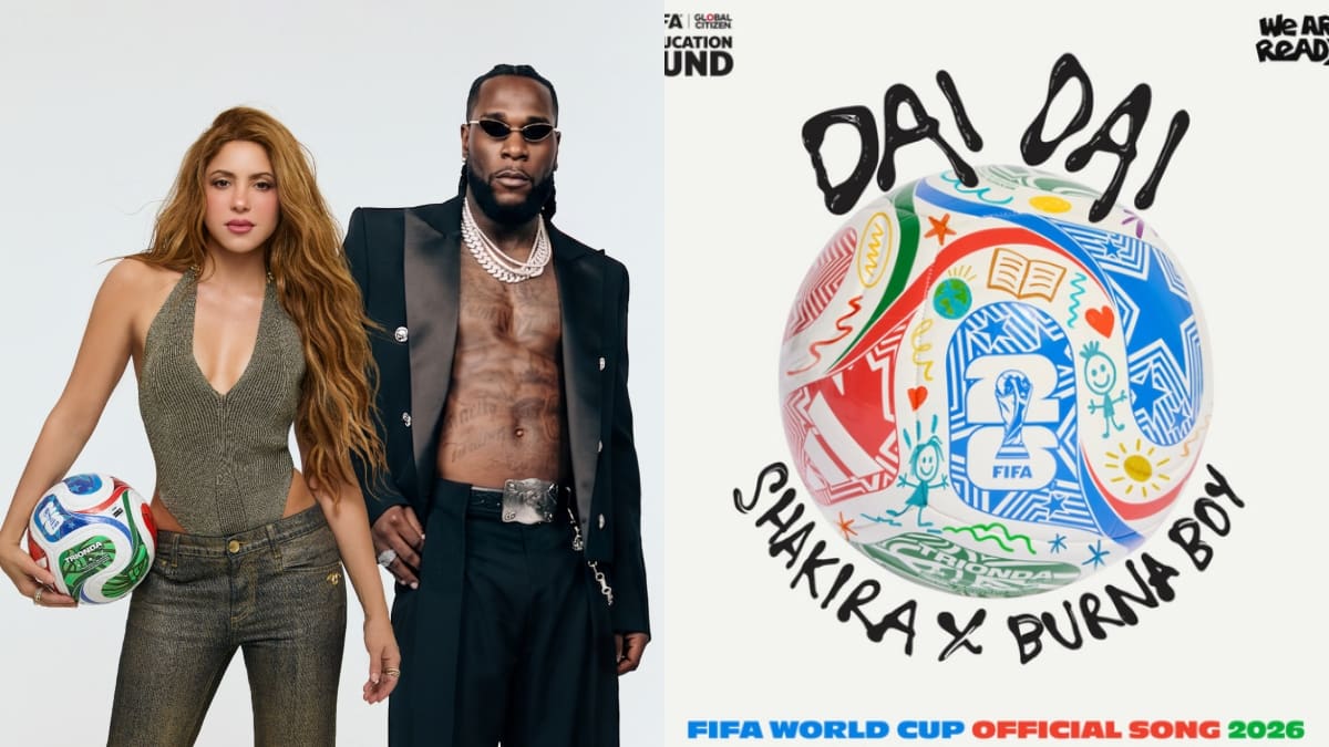 No es Mundial sin Shakira: La Loba presenta "Dai Dai" junto a Burna Boy