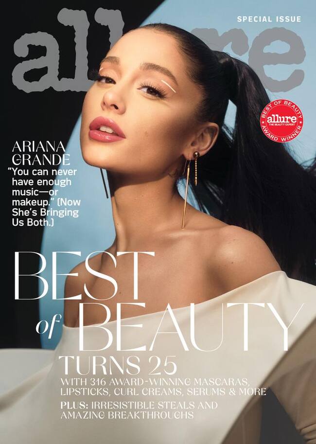 Ariana Grande Allure Oct 2021 Cover