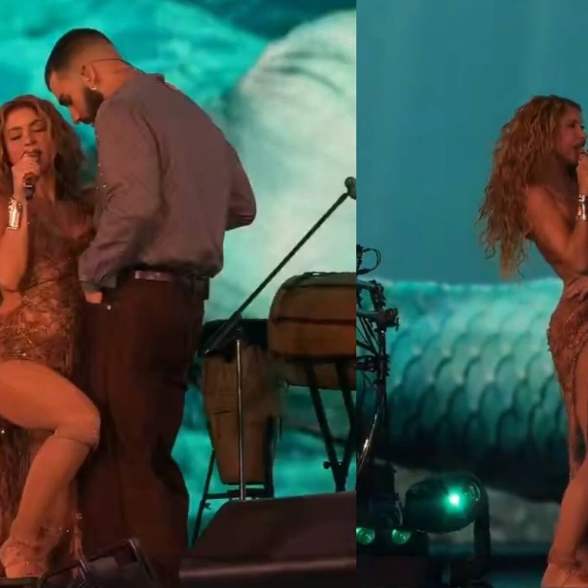 El inesperado momento que protagonizó Shakira en Madrid junto a otro gigante de la música latina