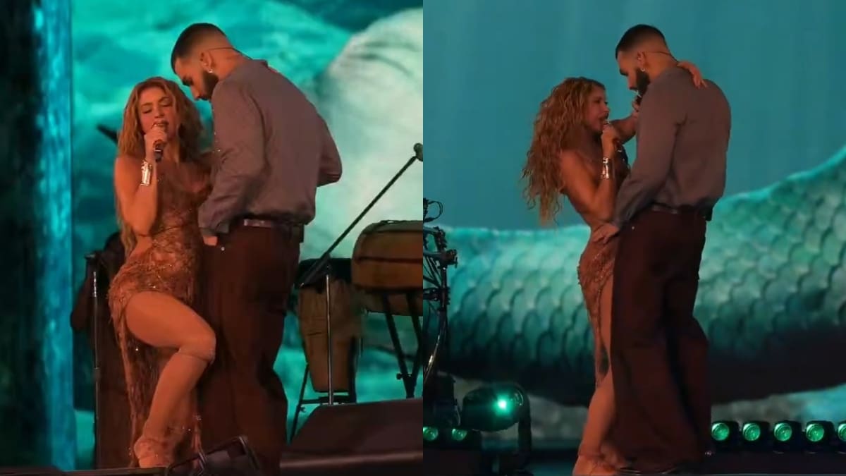 El inesperado momento que protagonizó Shakira en Madrid junto a otro gigante de la música latina