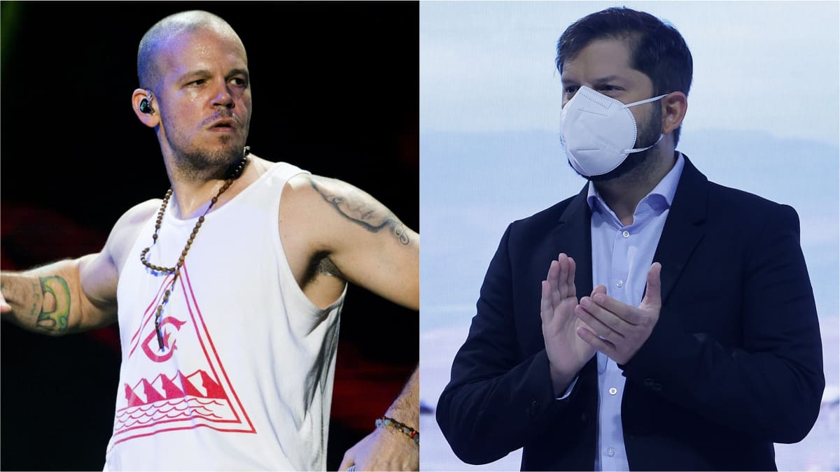 Residente subió foto del recuerdo con Gabriel Boric: «Ese chamaquito hoy es Presidente de Chile»