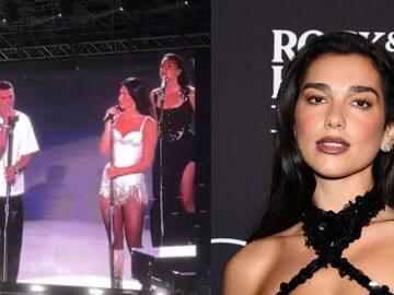 Dua Lipa invita a su padre al escenario para cantar junto a él: mira aquí la presentación