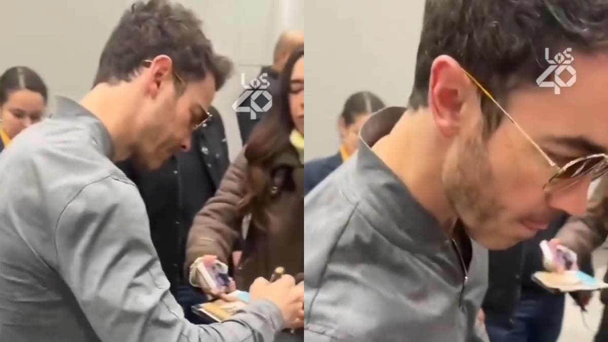 ¡3/3 y todo listo! Kevin aterriza en Chile a horas del show de los Jonas Brothers