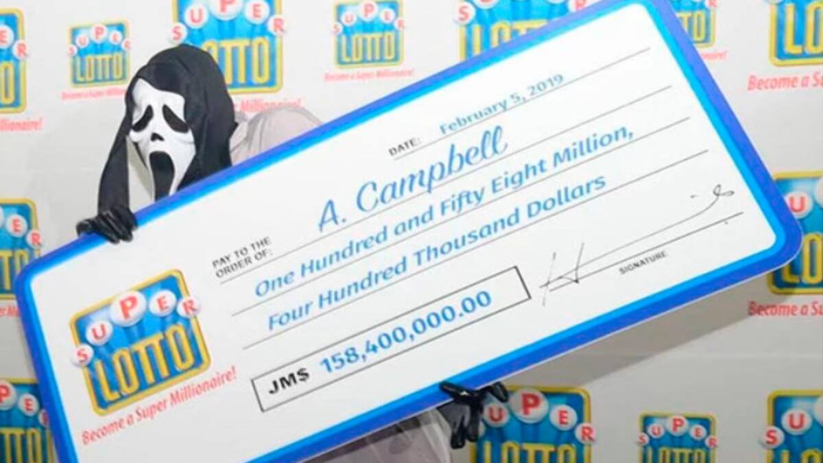 ¿IQ 300 confirmado?: Ganó la lotería y fue disfrazado para evitar que le pidan plata