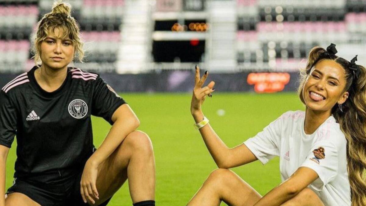 Cami participó de un partido de fútbol con otros artistas tras polémica por fiesta en Miami