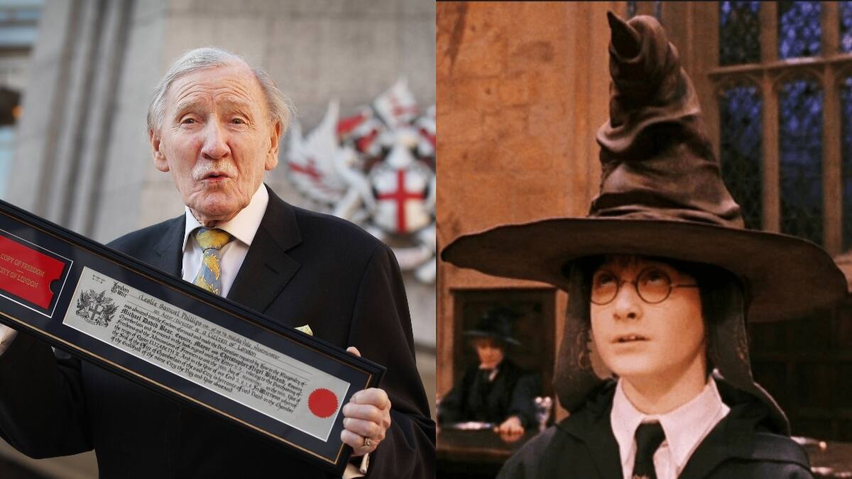 Leslie Phillips: Fallece la voz del “Sombrero Seleccionador” de Harry Potter