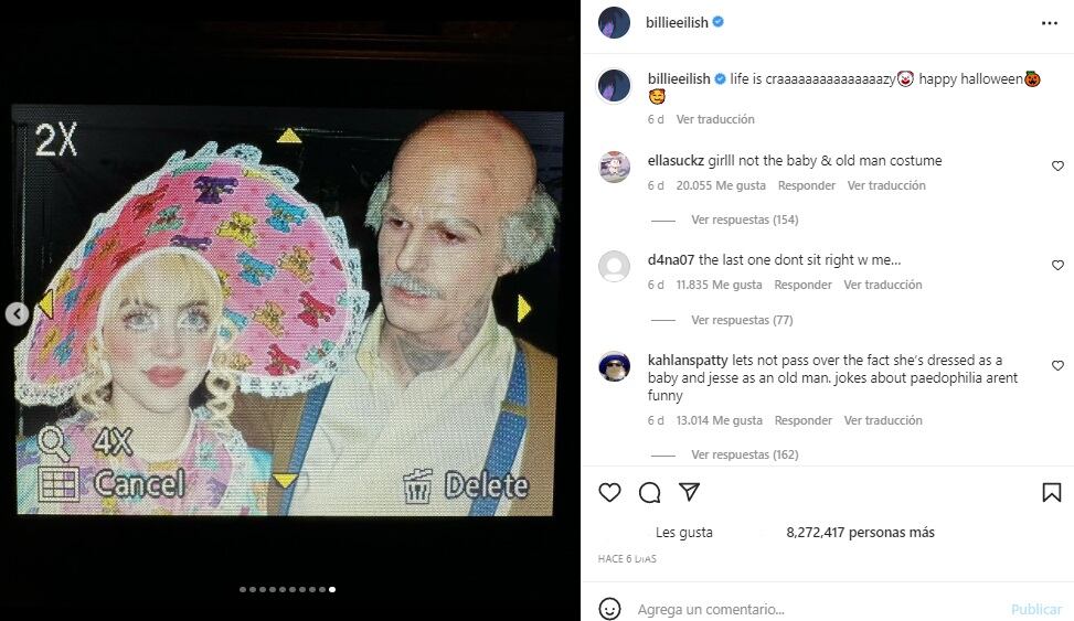 Captura @billieeilish