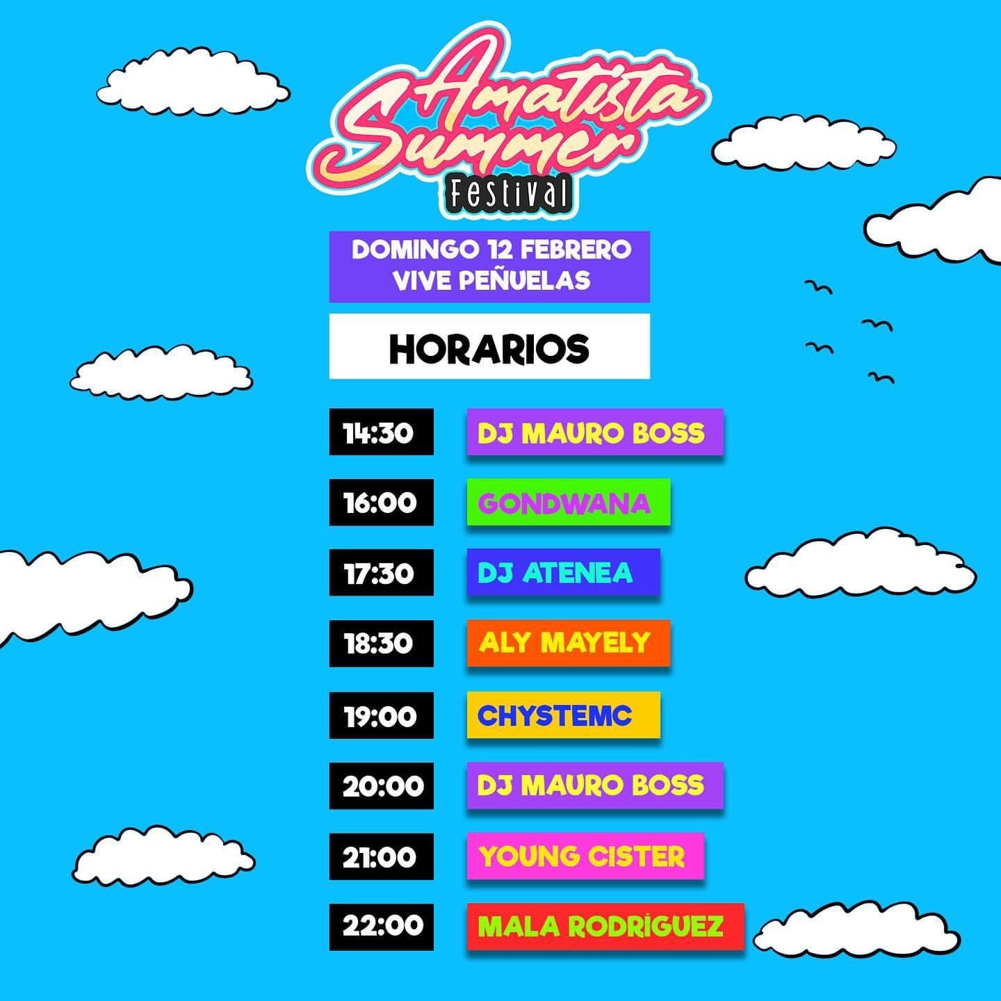 Fuente: @amatistafestivalcl