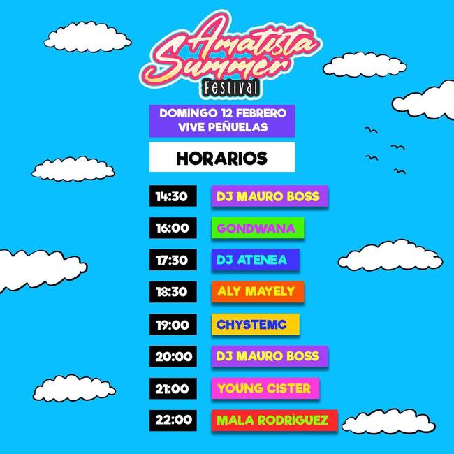 Fuente: @amatistafestivalcl