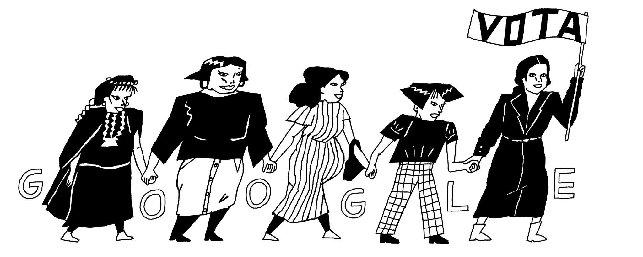 Doodle Elena Caffarena de Google