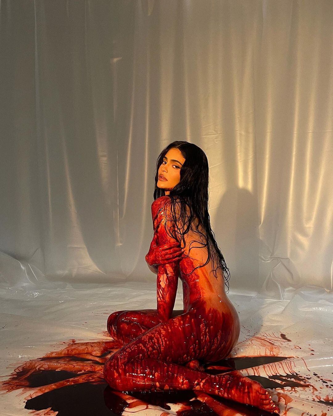 Kylie Jenner sangre