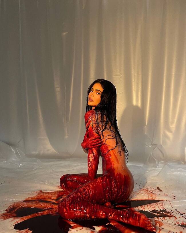 Kylie Jenner sangre