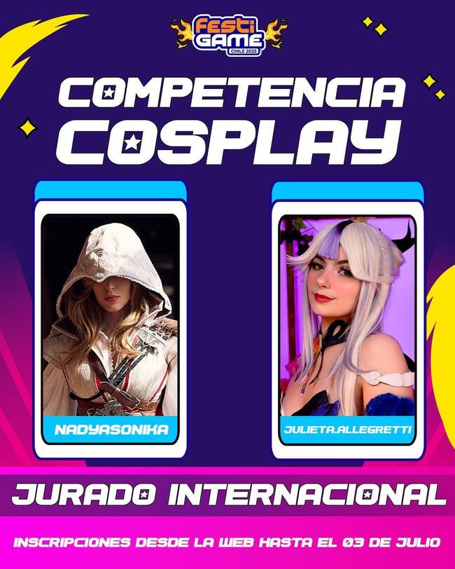 Jurado internacional (Instagram @festigame</a>)