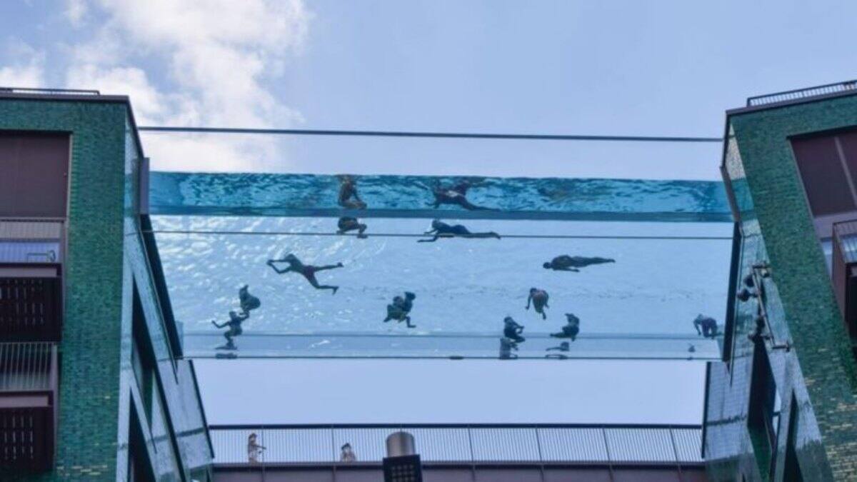 Piscina de lujo sobre viviendas de protección social genera controversia en Londres