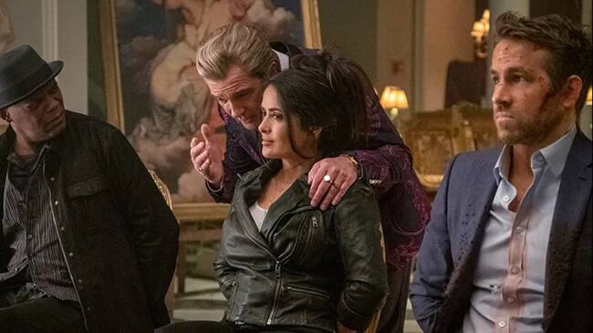 Samuel L. Jackson, Antonio Banderas, Salma Hayek, Ryan Reynolds